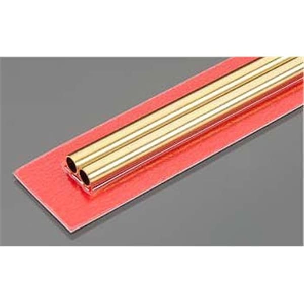 K&S Engineering K&S Engineering K-S9824 6 x 0.45 mm Round Brass Tube K+S9824 - main